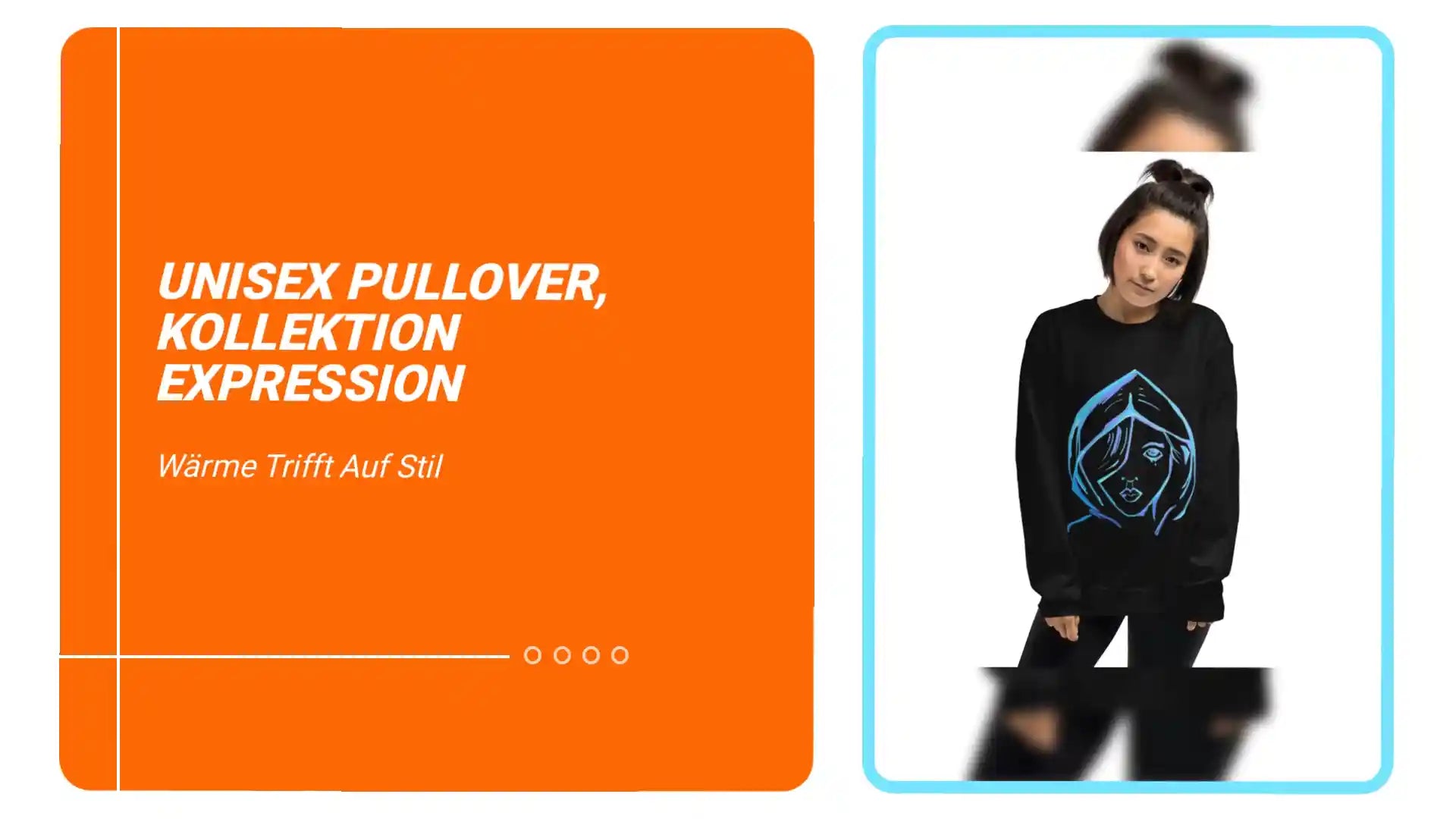 Unisex Pullover, Kollektion Expression by@Outfy