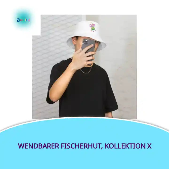 Wendbarer Fischerhut, Kollektion X by@Outfy