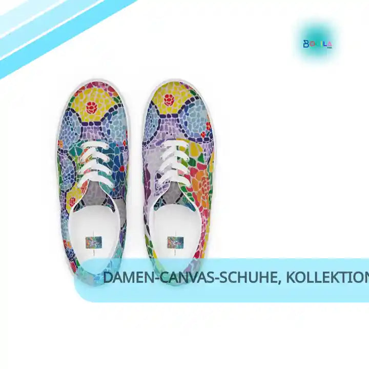 Damen-Canvas-Schuhe, Kollektion I AM UNIQUE, Personalisierung m&ouml;glich by@Outfy