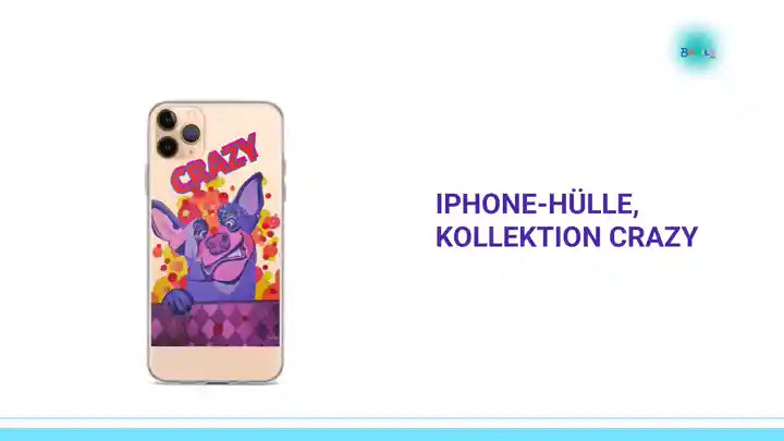 iPhone-H&uuml;lle, Kollektion CRAZY by@Outfy
