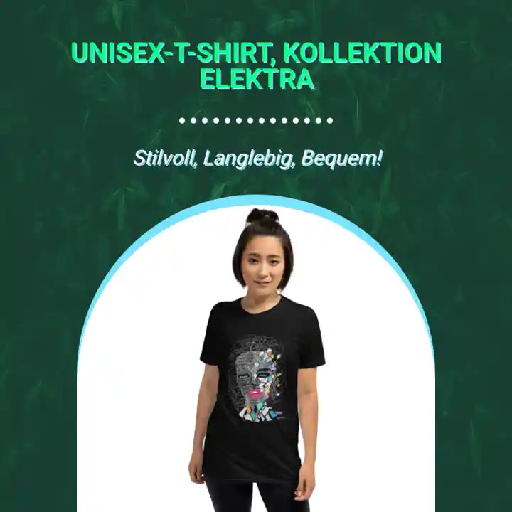 Unisex-T-Shirt, Kollektion ELEKTRA by@Outfy