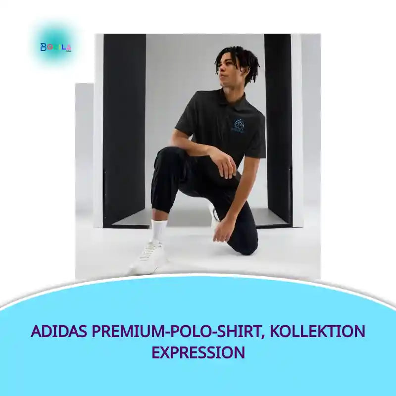 adidas Premium-Polo-Shirt, Kollektion EXPRESSION by@Outfy