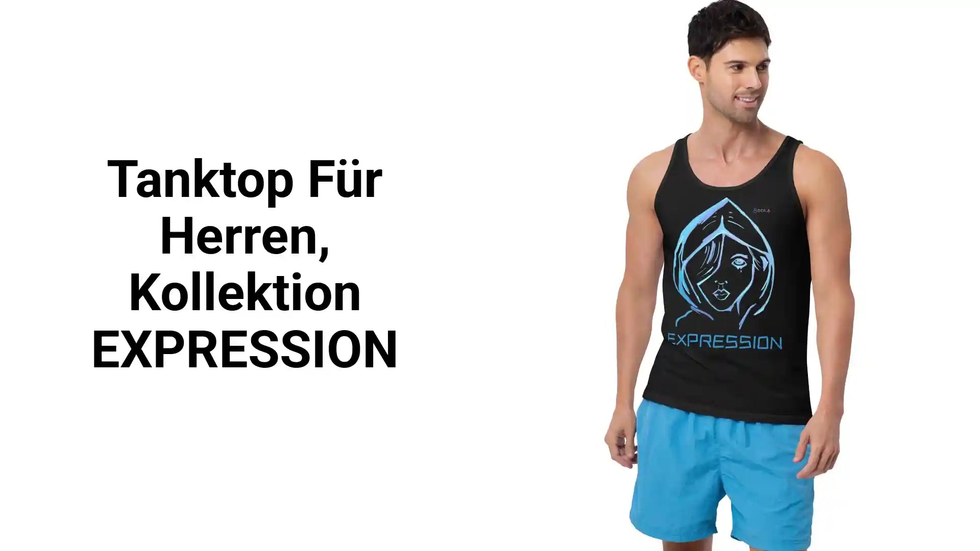 Tanktop f&uuml;r Herren, Kollektion EXPRESSION by@Outfy