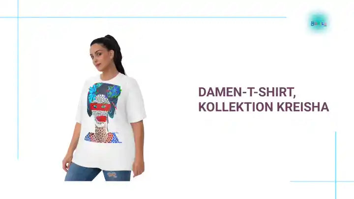 Damen-T-Shirt, Kollektion KREISHA by@Outfy