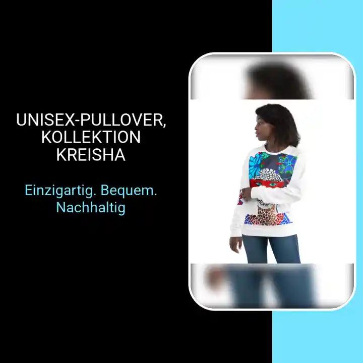 Unisex-Pullover, Kollektion KREISHA by@Outfy