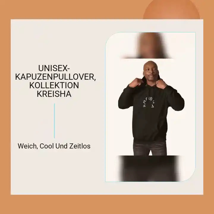 Unisex-Kapuzenpullover, Kollektion KREISHA by@Outfy