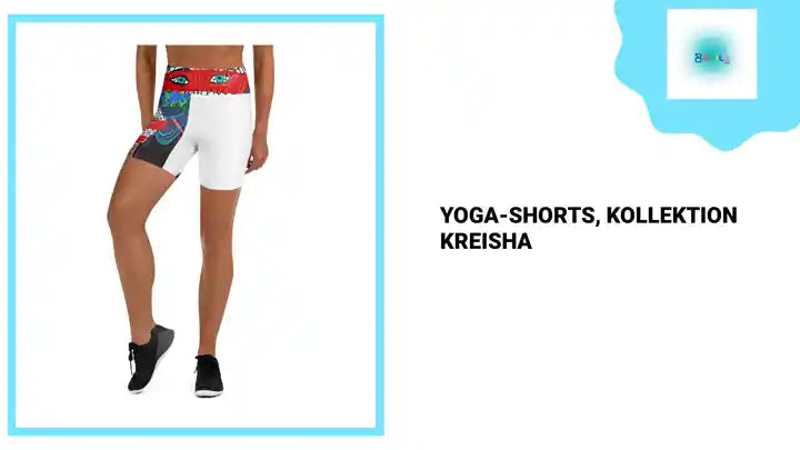 Yoga-Shorts, Kollektion KREISHA by@Outfy