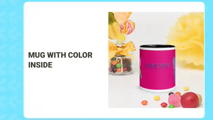 Mug with Color Inside by@Outfy