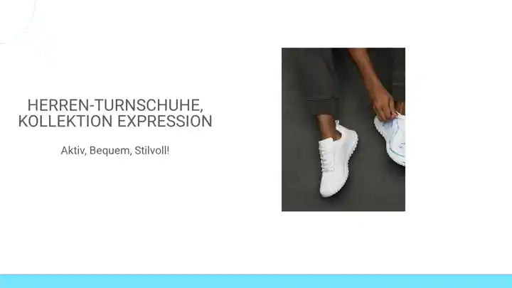 Herren-Turnschuhe, Kollektion Expression by@Outfy
