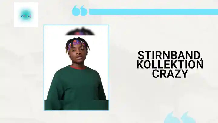 Stirnband, Kollektion CRAZY by@Outfy