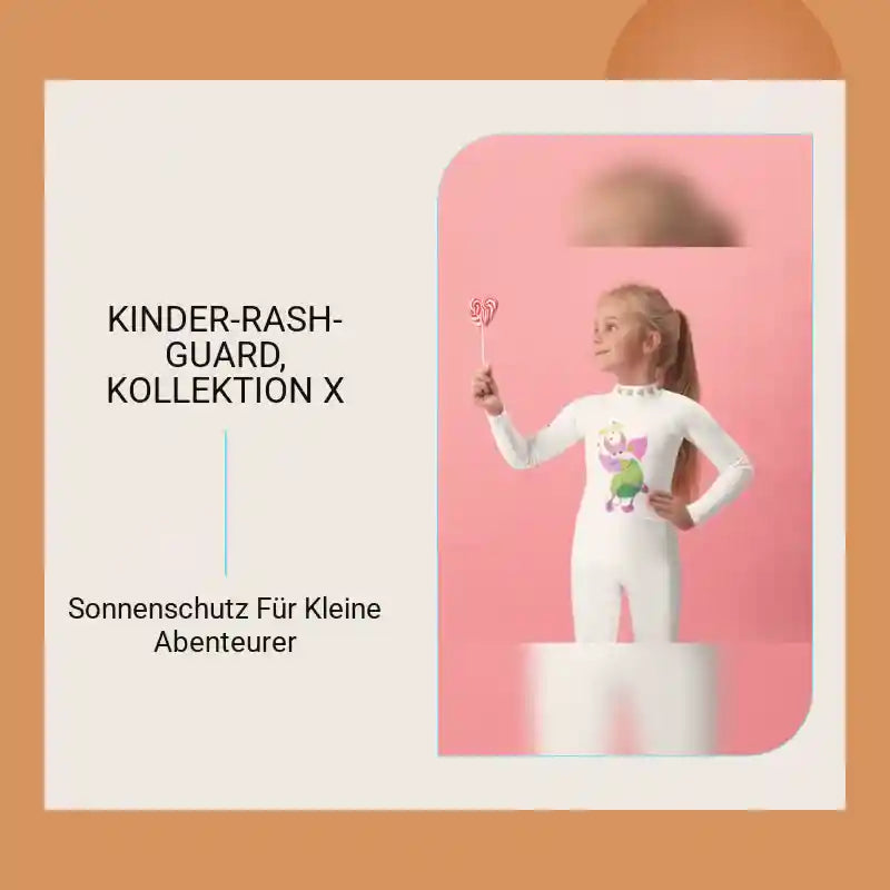 Kinder-Rash-Guard, Kollektion X by@Outfy