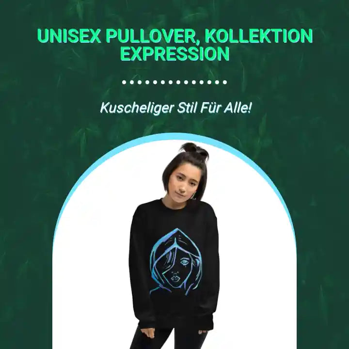 Unisex Pullover, Kollektion Expression by@Outfy