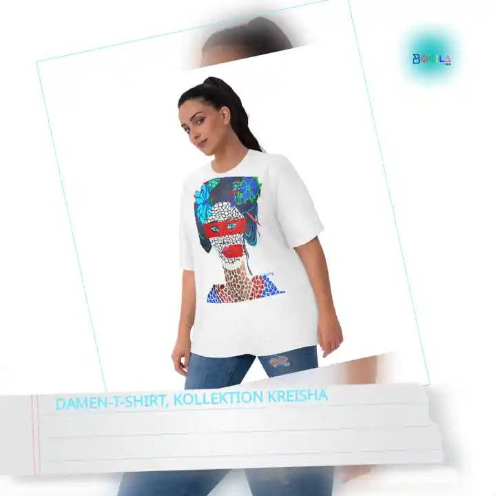 Damen-T-Shirt, Kollektion KREISHA by@Outfy