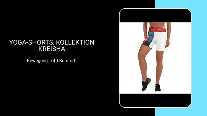 Yoga-Shorts, Kollektion KREISHA by@Outfy