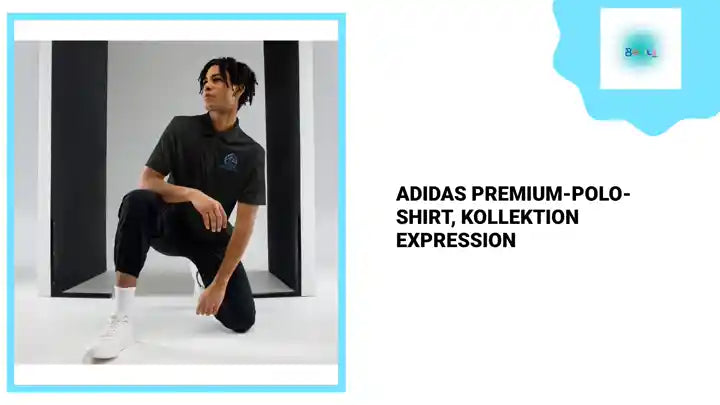 adidas Premium-Polo-Shirt, Kollektion EXPRESSION by@Outfy