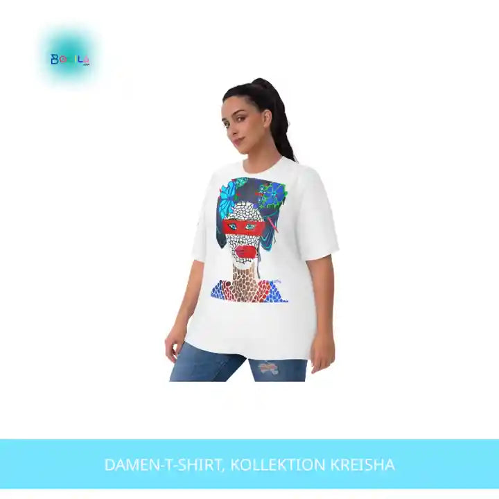 Damen-T-Shirt, Kollektion KREISHA by@Outfy