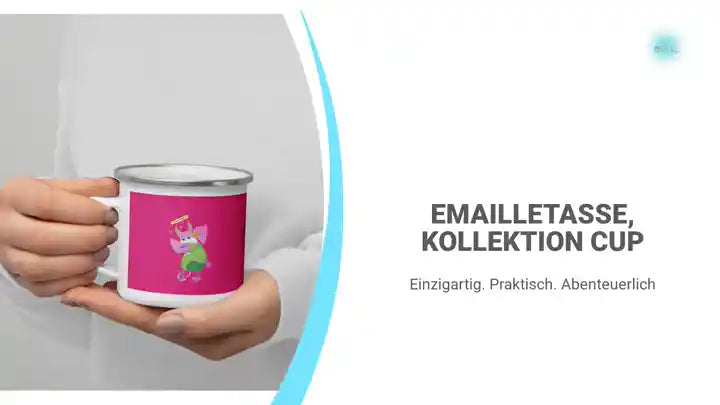 Emailletasse, Kollektion CUP by@Outfy