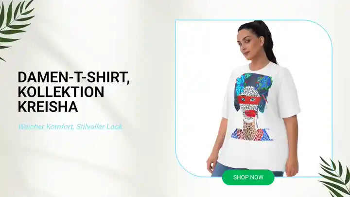 Damen-T-Shirt, Kollektion KREISHA by@Outfy